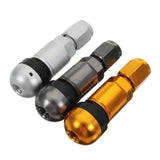 4pcs/lot Car Tyre Valve Caps Stem Motorcycle Wheel Tire Air Valve Stem Universal Aluminum Metal