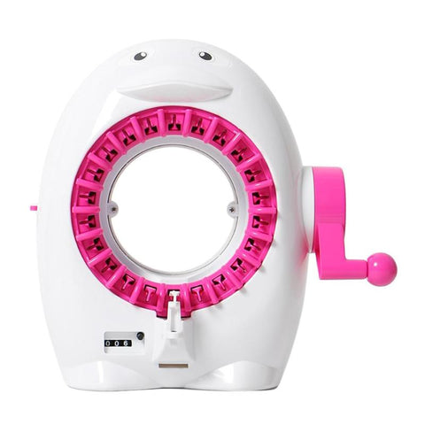 Cute Penguin Hand Knitting Machine for DIY Scraf Hat Weaving Loom Children Educational Learning Toys Kids Toys