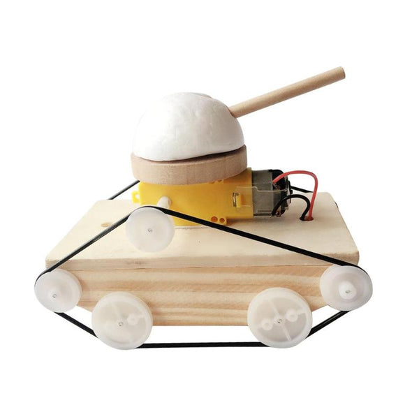 Kids DIY Tank Vehicle Model Toys for Children Scientific Experiment Teaching Kits Students Creative Learning Education Model Toy