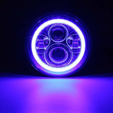 1pcs For Jeep for Wrangler 1997-2016 7inch Hi/Lo Beam LED Halo Ring DRL Signal Lamp Headlights w/ H13 Adapter Harness H4 Wiring