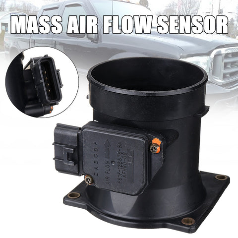 For Ford 1999-2004 F150 250 350 53 Mass Air Flow Sensor Expedition Navigator Part Number F81F-12B579-BA AFH80-06 Direct Replace