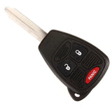 3 Buttons 315MHz Car Remote Head Ignition Key Keyless Entry Clicker Fob For Dodge Chrysler 2004-2012 OHT692427AA