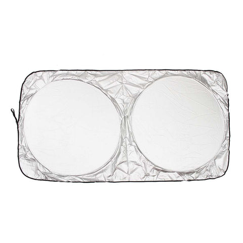 Foldable Car Front Windshield Visor Cover Sunshades UV Protection Shields Film Reflective Block Shields Car-styling 150x80cm