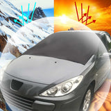 215 x 125cm 6 magnets Car Windshield Snow Ice Frost Sun Cover Truck Protector Shield Pouch