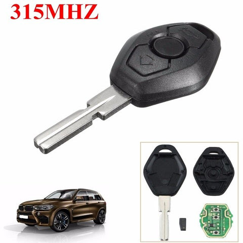 Remote Car Key for BMW EWS System 315MHz for BMW X3 X5 Z3 Z4 1/3/5/7 Series 325 330 318 525 530 540 E38 with uncut or HU58 Blade