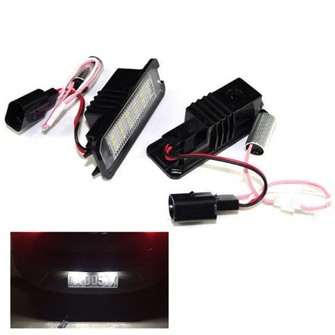 LED License Plate Light For Volkswagen for Porsche Boxster Cayman for Carrera Cayenne