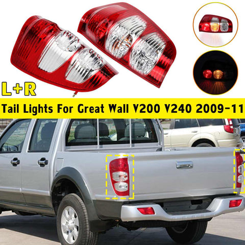 Left / Right Side Taillight Taillamp Tail Light Lamp For Great Wall V200 V240 2009 2010 2011